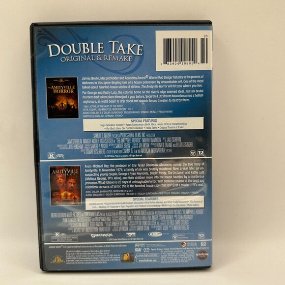 Double Take Original & Remake The Amityville Horror DVD - Picture 2 of 4